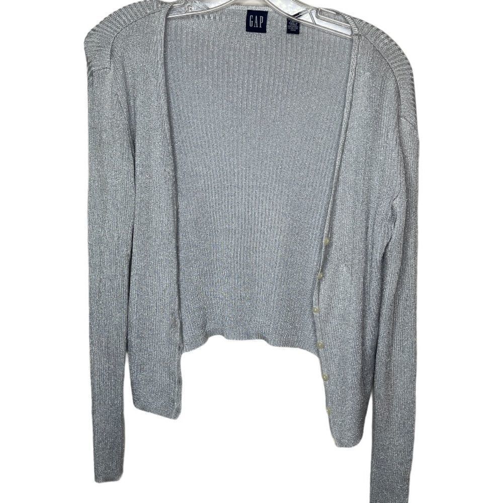 GAP Cardigan‎ Sweater Metallic